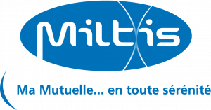 Logo plus grand MILTIS - Bleu Baseline